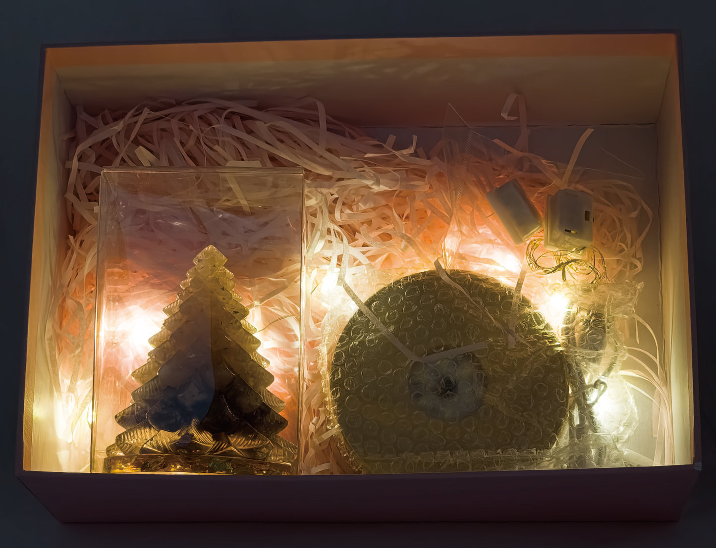 Rose quartz Amethyst Christmas Crystal Tree @ First Love Series