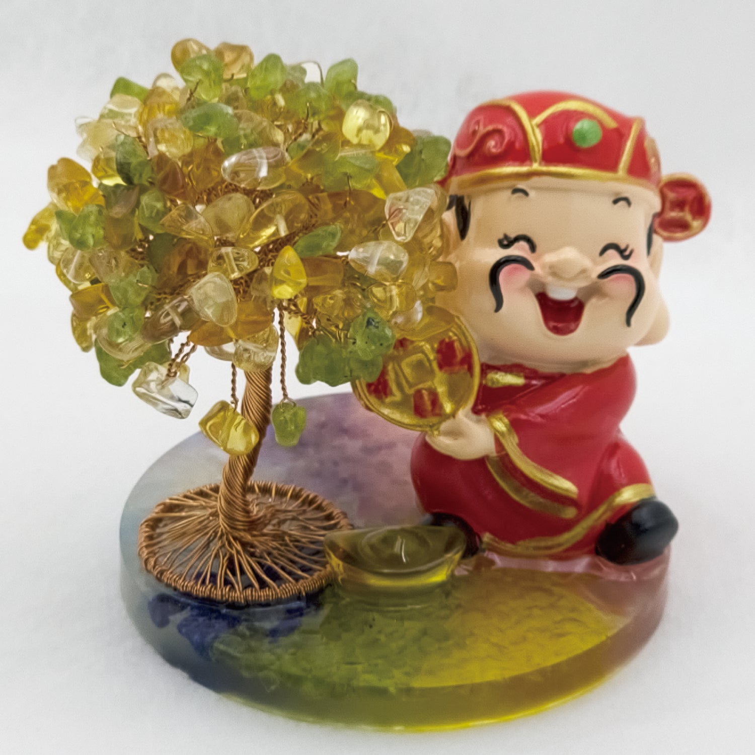 Lucky Love Crystal Tree Citrine Olivine @ Lucky Love Series