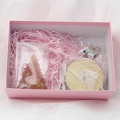 Watermelon Red Crystal Christmas Crystal Tree @ First Love Series