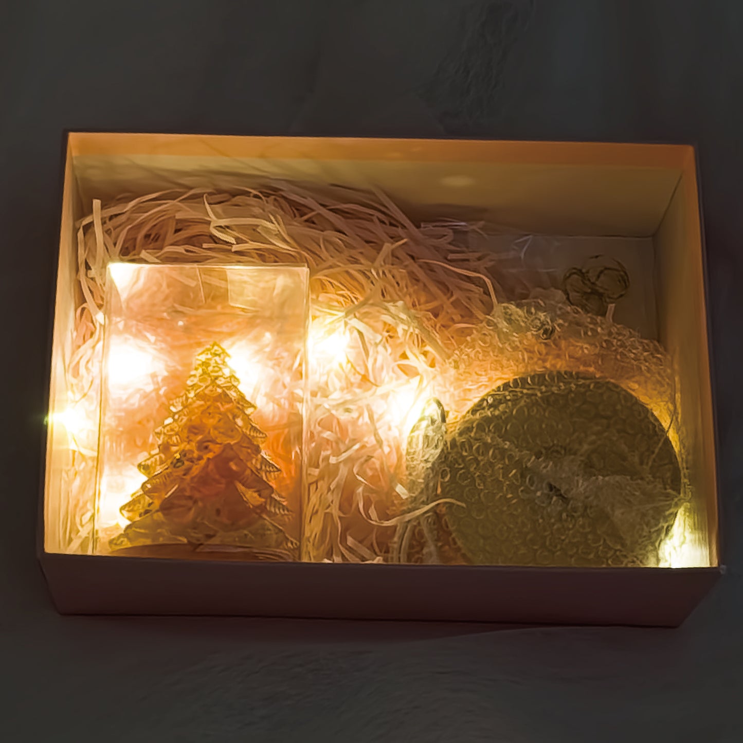 Watermelon Red Crystal Christmas Crystal Tree @ First Love Series