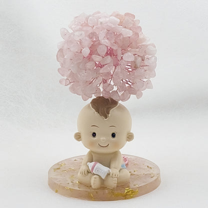 Rose Quartz Tree  Baby love  Boy @ Love Paradise Series
