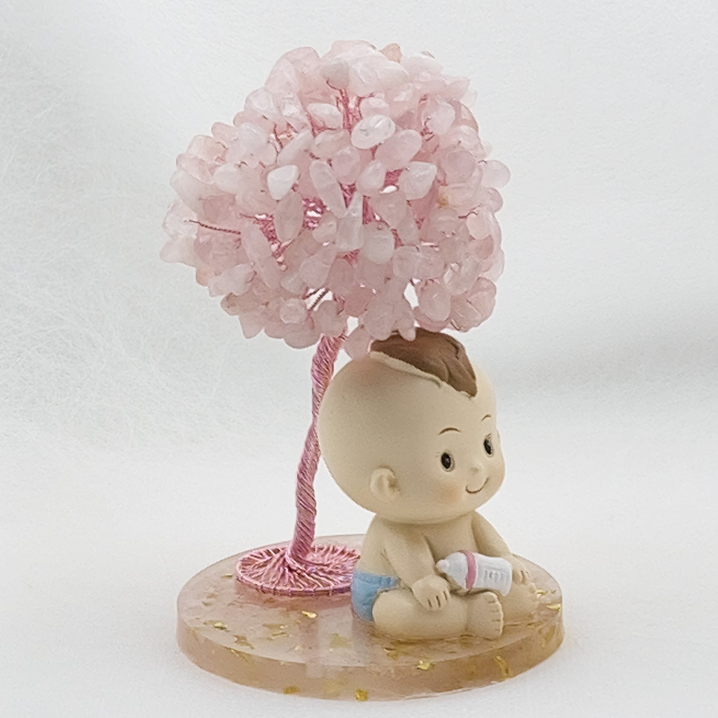 Rose Quartz Tree  Baby love  Boy @ Love Paradise Series