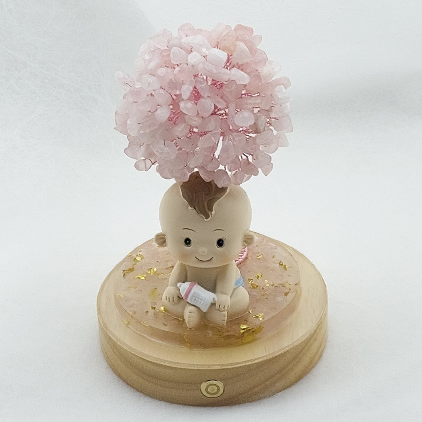 Rose Quartz Tree  Baby love  Boy @ Love Paradise Series