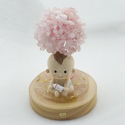 Rose Quartz Tree  Baby love  Boy @ Love Paradise Series