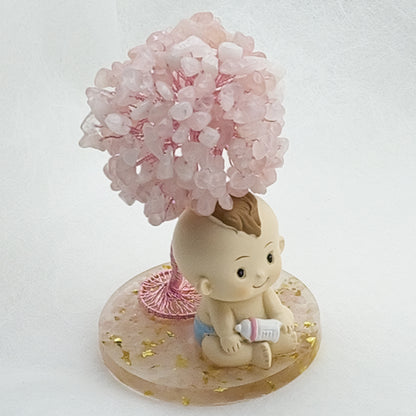 Rose Quartz Tree  Baby love  Boy @ Love Paradise Series