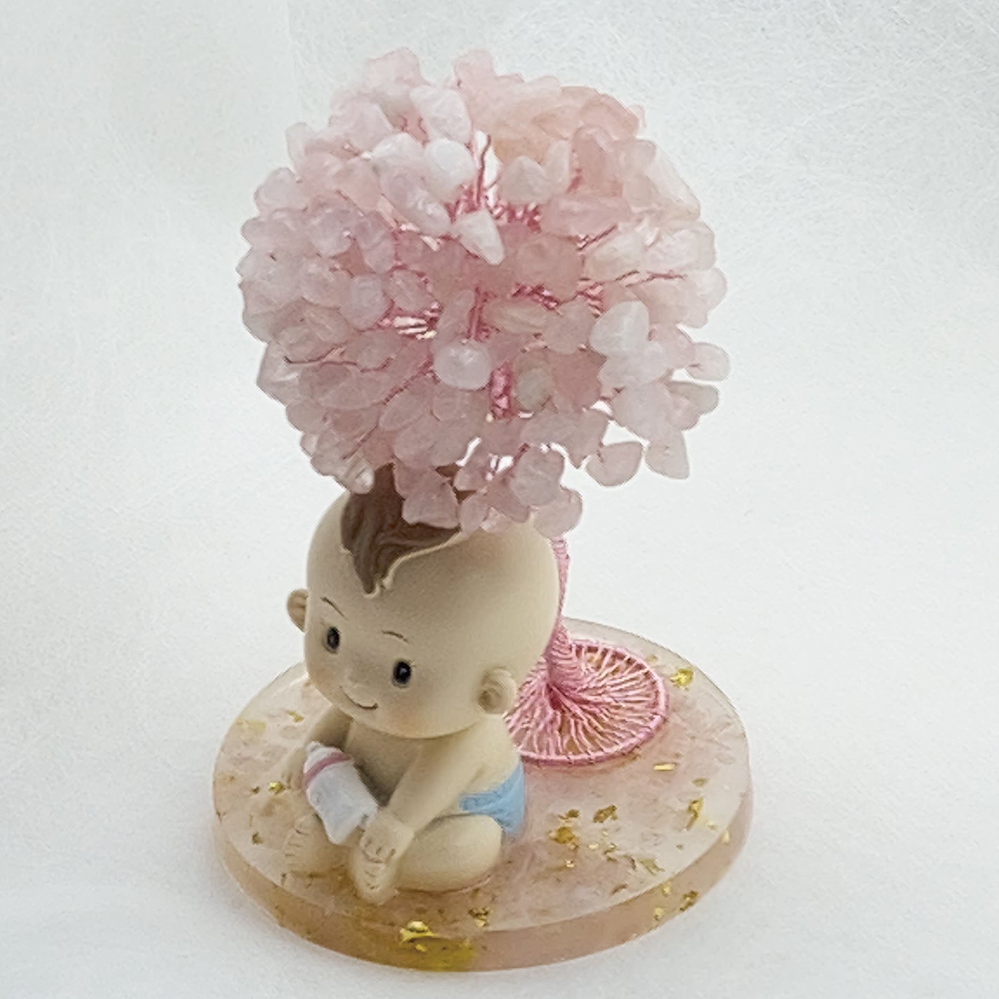 Rose Quartz Tree  Baby love  Boy @ Love Paradise Series