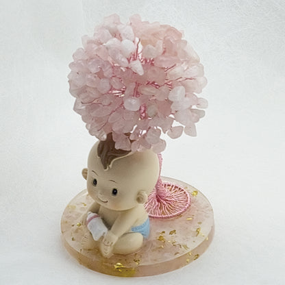 Rose Quartz Tree  Baby love  Boy @ Love Paradise Series