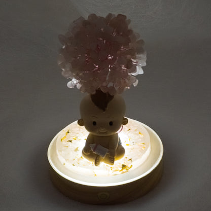 Rose Quartz Tree  Baby love  Boy @ Love Paradise Series