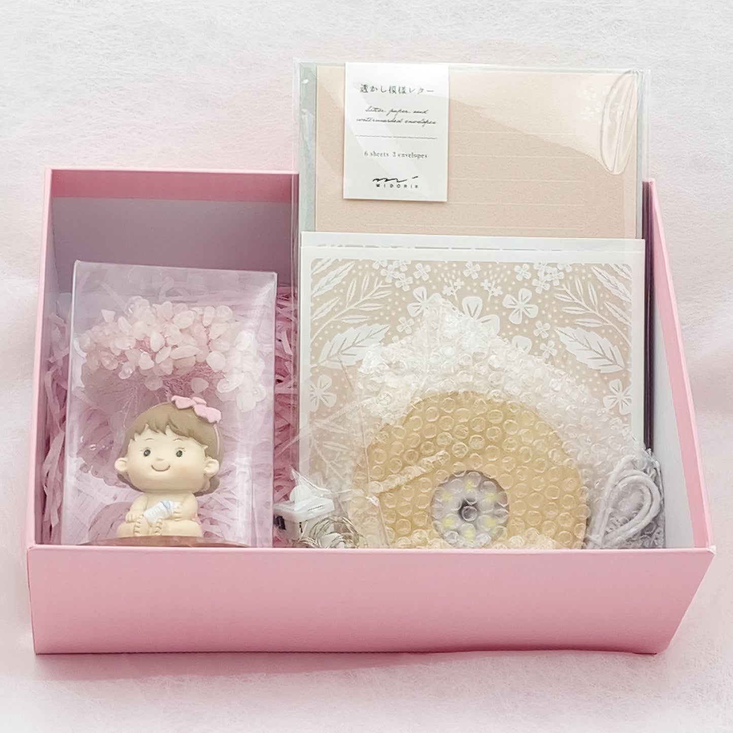 Rose Quartz Tree  Baby love Girl @ Love Paradise Series