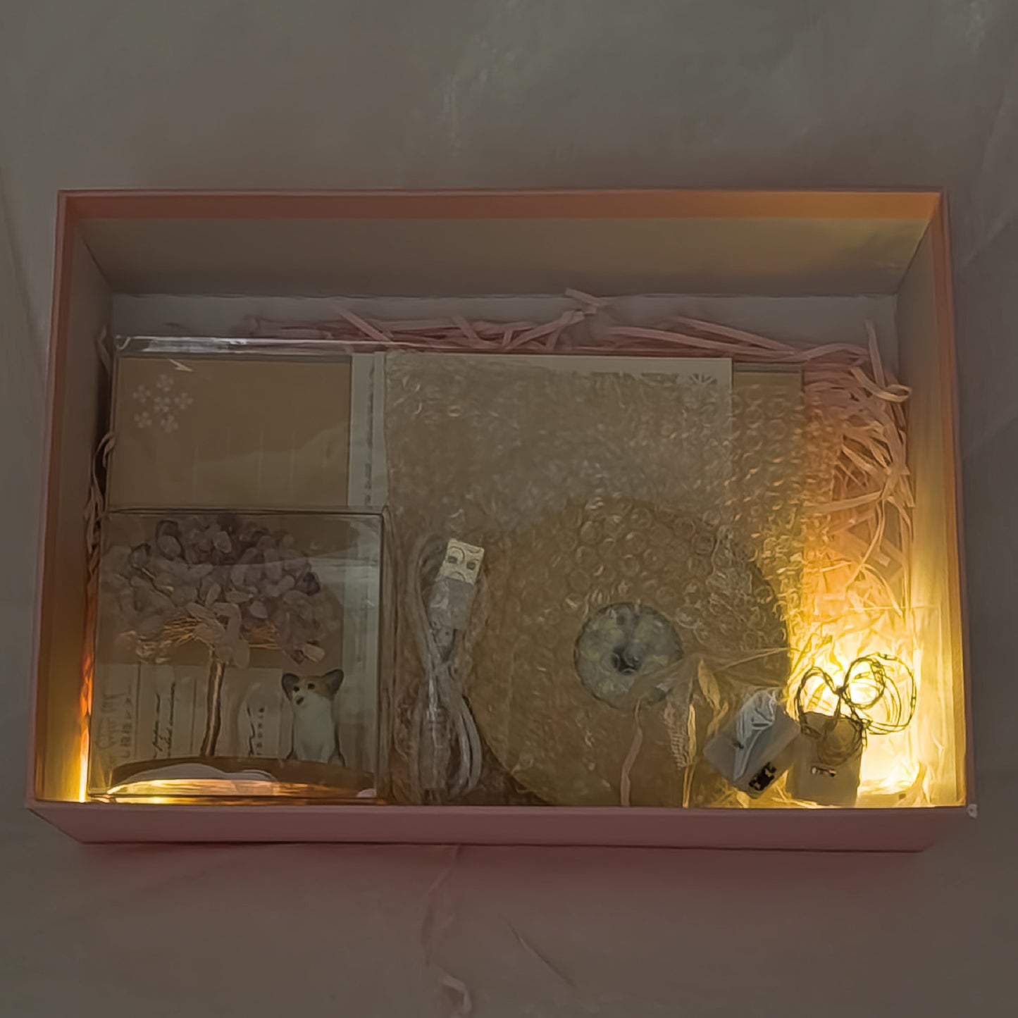 Lavender Amethyst Tree Corgi Dog A2 @ Love Paradise Series