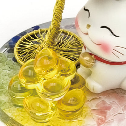 2026 Amethyst Lucky Love Crystal Tree Money Cat & Nine Gold Ingot CLS @ Lucky Love Series