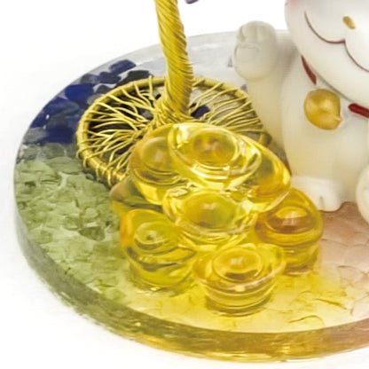 2026 Amethyst Lucky Love Crystal Tree Money Cat & Nine Gold Ingot Pi @ Lucky Love Series