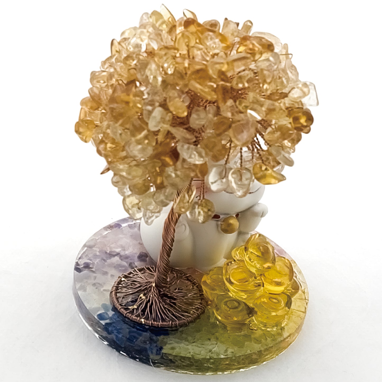 2026 Citrine Lucky Love Crystal Tree Money Cat & Nine Gold Ingot Kappa @ Lucky Love Series