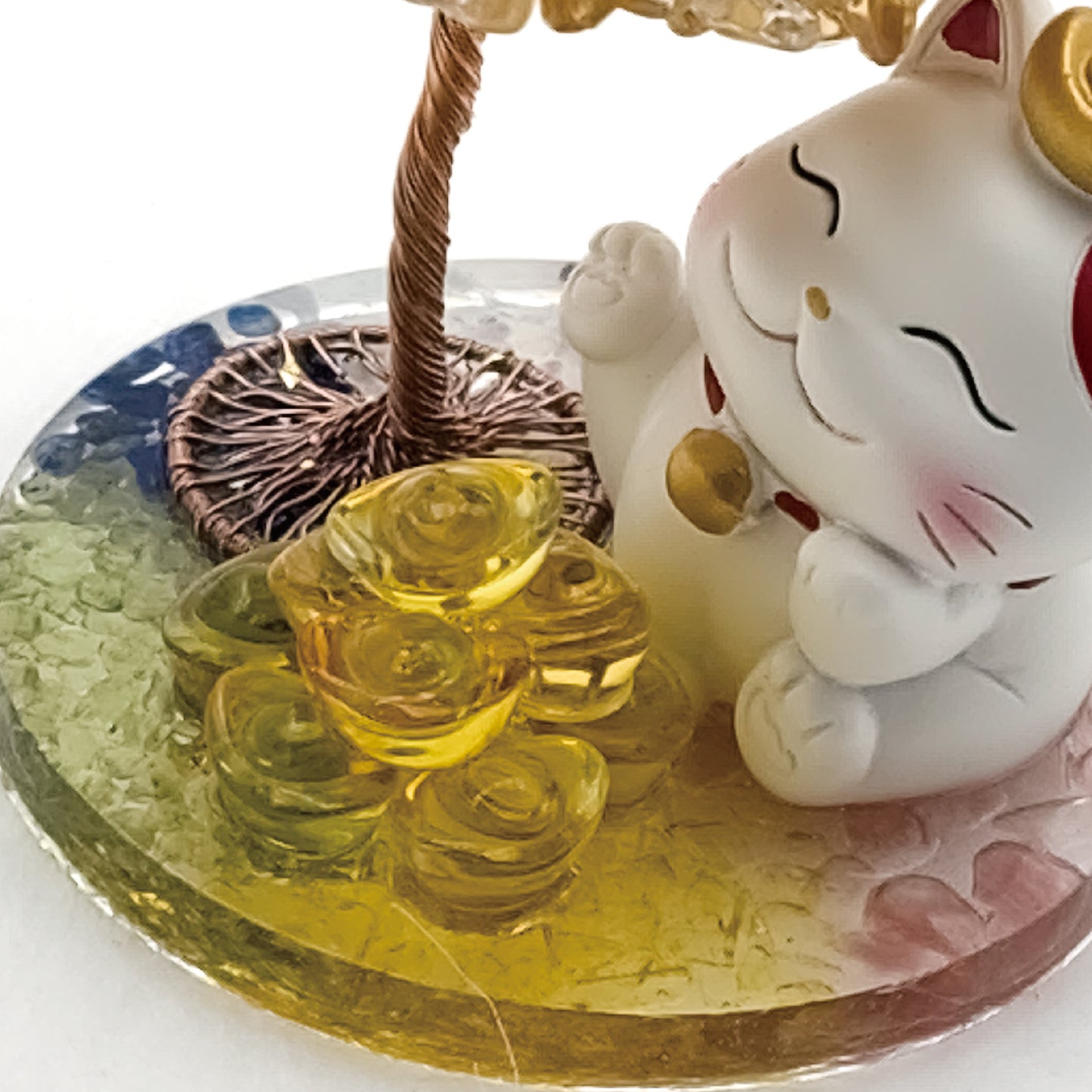 2026 Citrine Lucky Love Crystal Tree Money Cat & Nine Gold Ingot Kappa @ Lucky Love Series