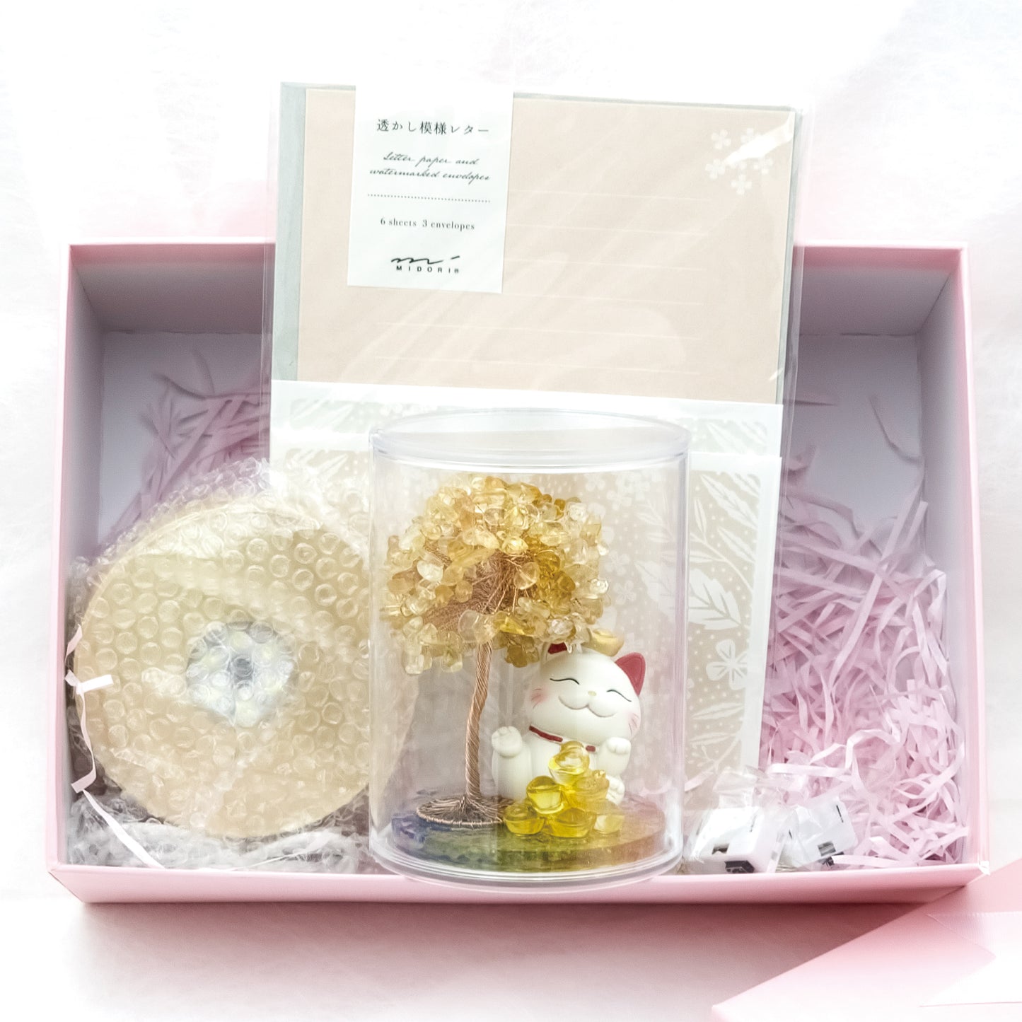 2026 Citrine Lucky Love Crystal Tree Money Cat & Nine Gold Ingot Kappa @ Lucky Love Series