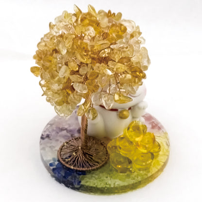 2026 Citrine Lucky Love Crystal Tree Money Cat & Nine Gold Ingot Kappa @ Lucky Love Series