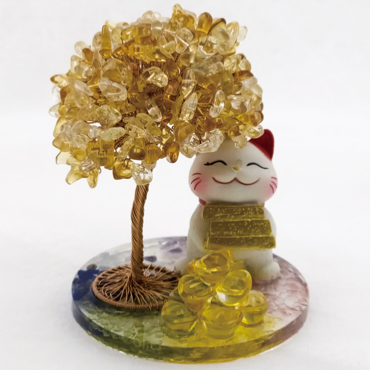 2026 Citrine Lucky Money Crystal Tree Money Cat & Nine Gold Ingot Alpha @ Lucky Love Series