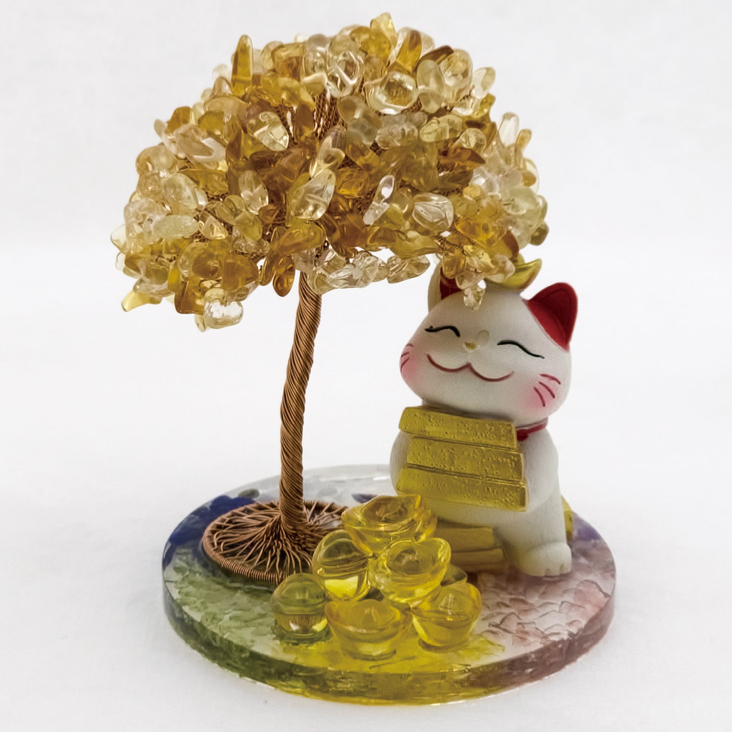 2026 Citrine Lucky Money Crystal Tree Money Cat & Nine Gold Ingot Alpha @ Lucky Love Series