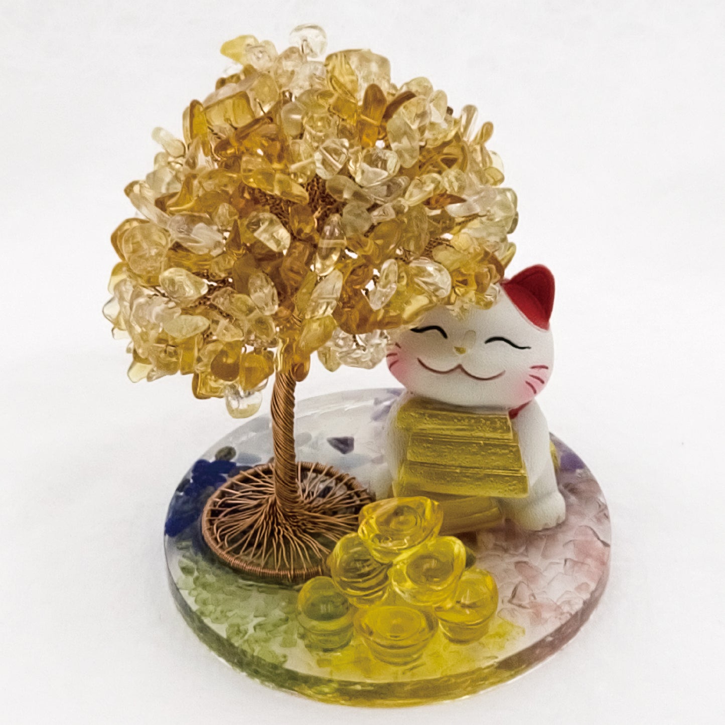 2026 Citrine Lucky Money Crystal Tree Money Cat & Nine Gold Ingot Alpha @ Lucky Love Series