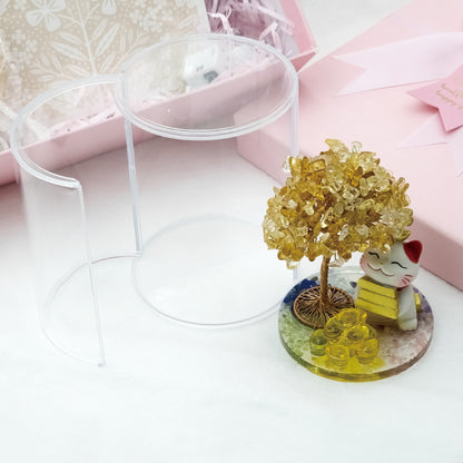 2026 Citrine Lucky Money Crystal Tree Money Cat & Nine Gold Ingot Alpha @ Lucky Love Series