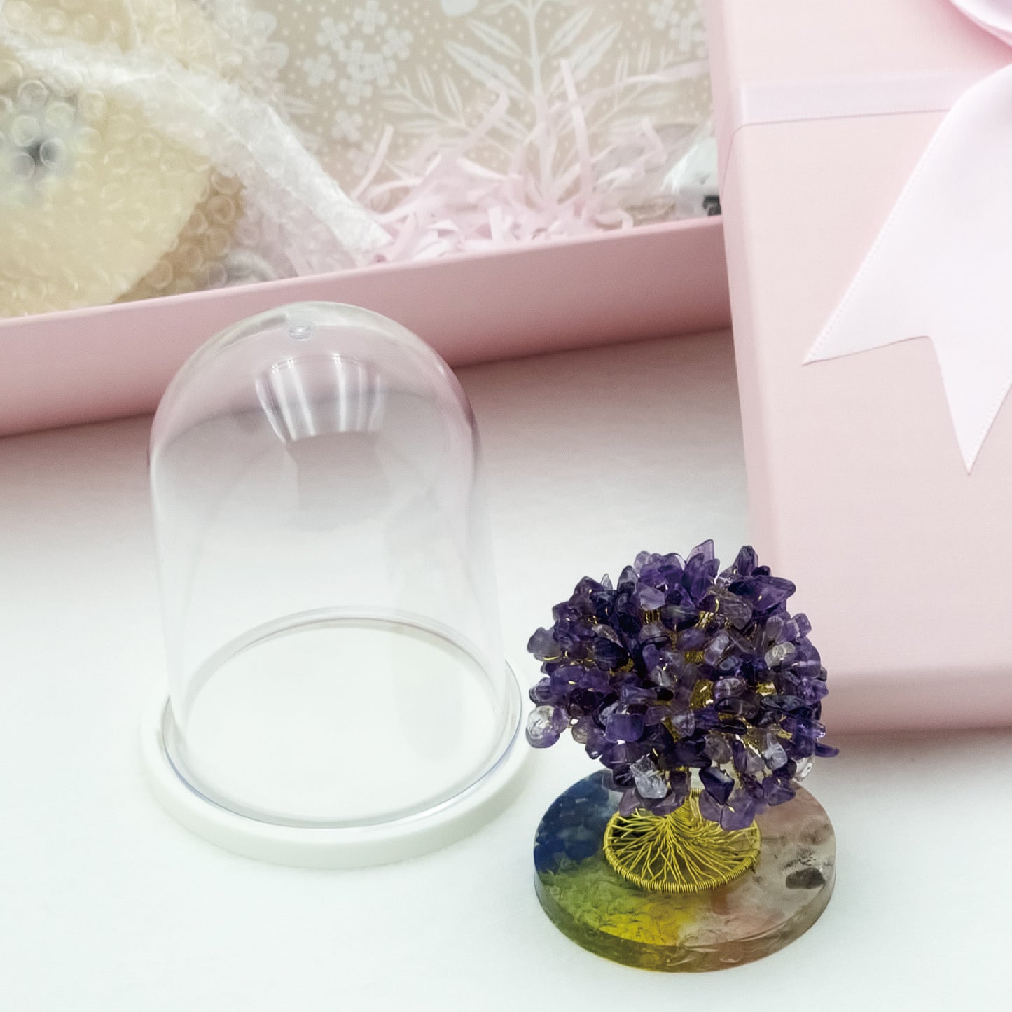Amethyst Lucky Money Crystal Tree P @ Love Paradise Series