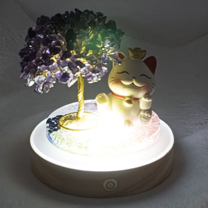 Amethyst Lucky Love  Crystal Tree U @ Love Paradise Series