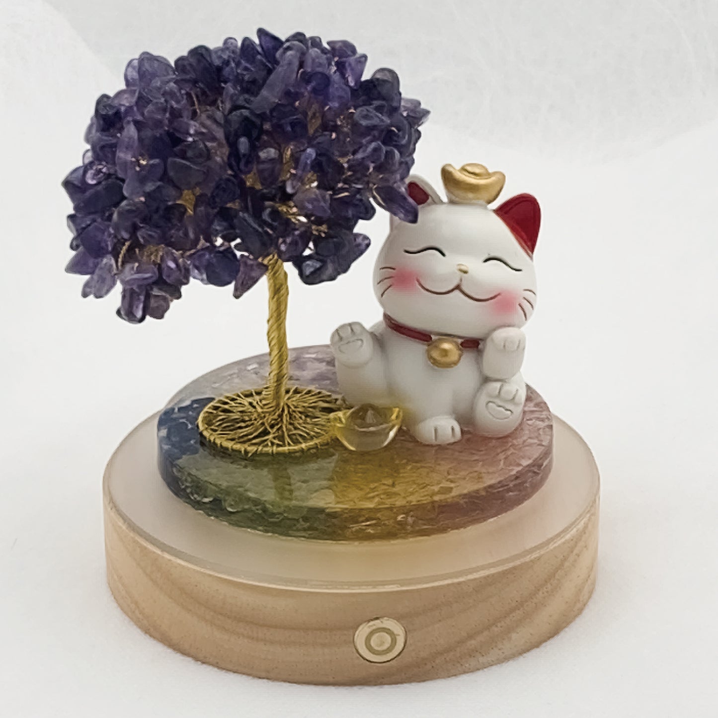 Amethyst Lucky Love  Crystal Tree U @ Love Paradise Series