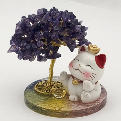 Amethyst Lucky Love  Crystal Tree U @ Love Paradise Series