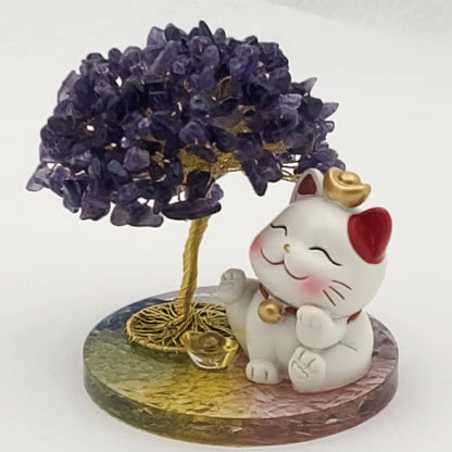 Amethyst Lucky Love  Crystal Tree U @ Love Paradise Series