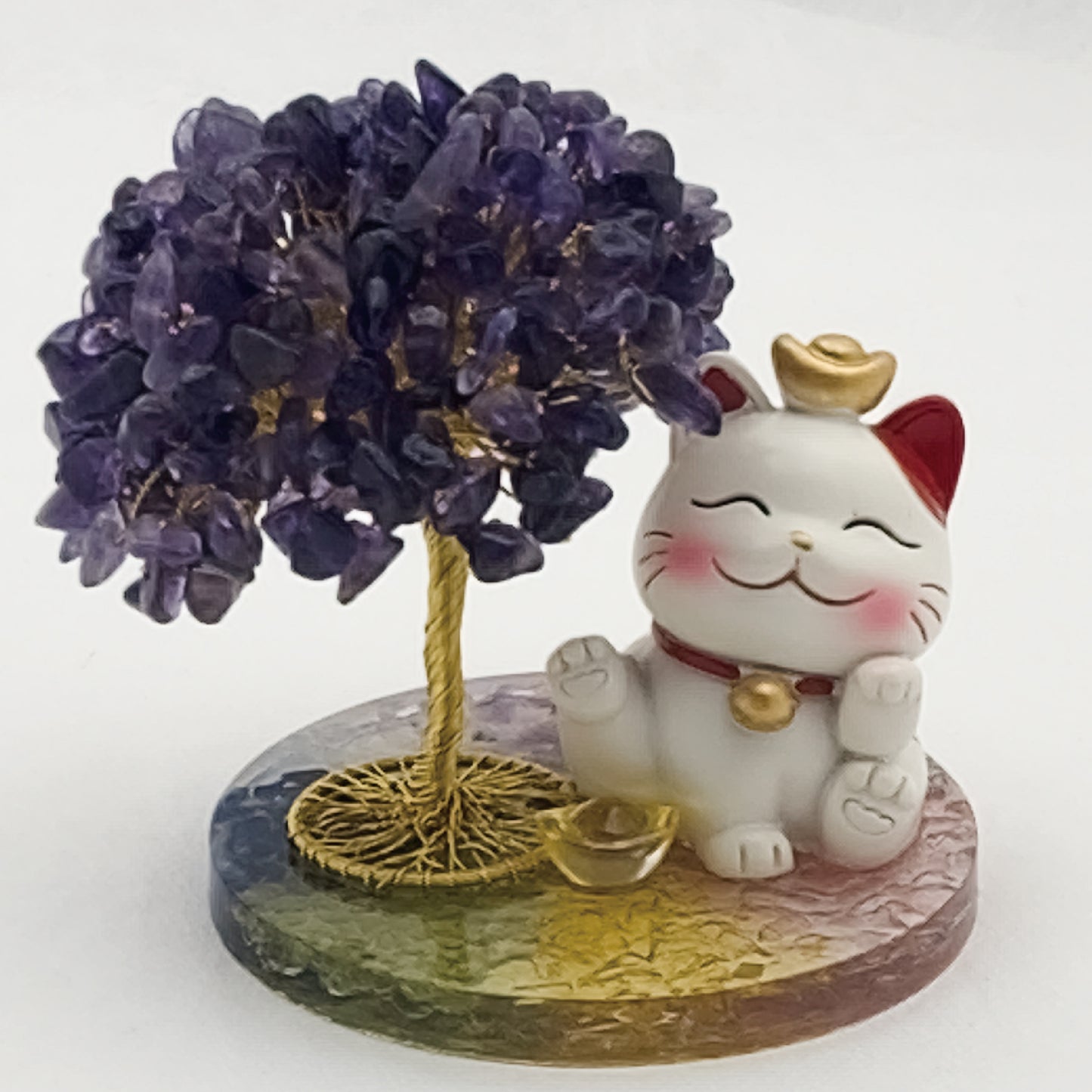 Amethyst Lucky Love  Crystal Tree U @ Love Paradise Series