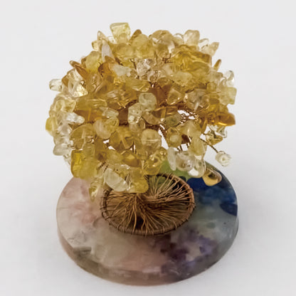 Citrine  Lucky Money Crystal Tree W @ Love Paradise Series