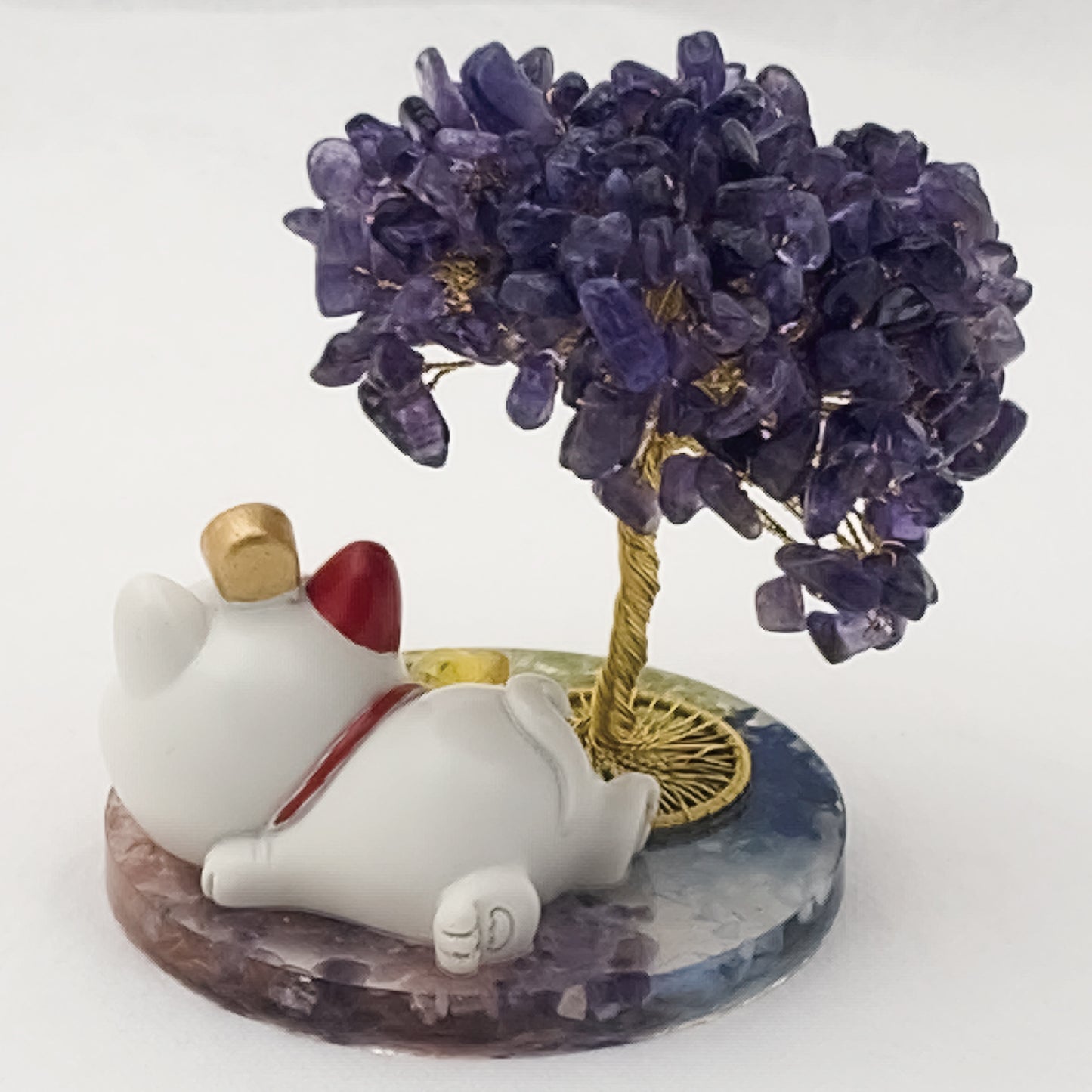 Amethyst Lucky Love Crystal Tree I @ Love Paradise Series