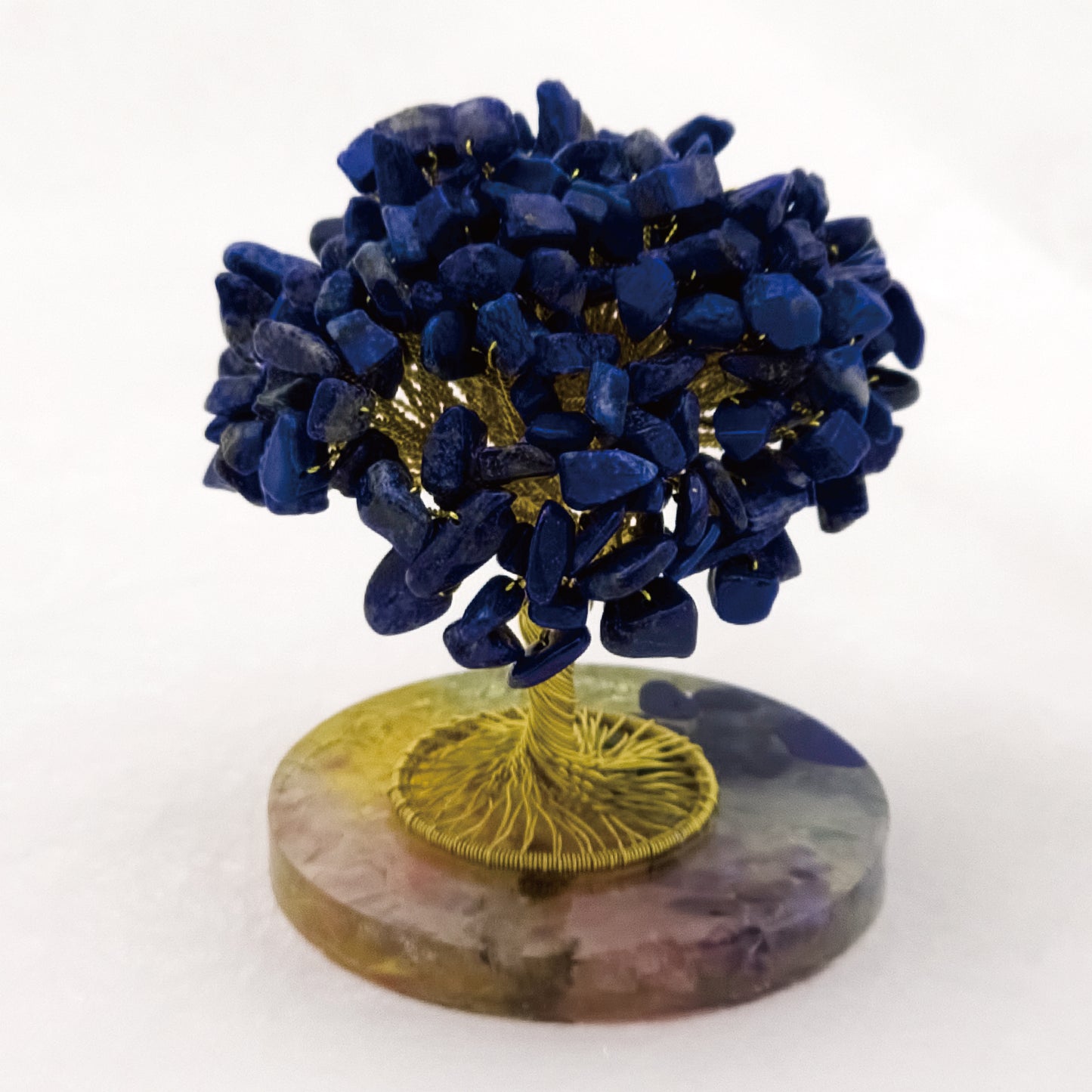Lapis Lazuli Lucky Love Crystal Tree B @ Lucky Love Series
