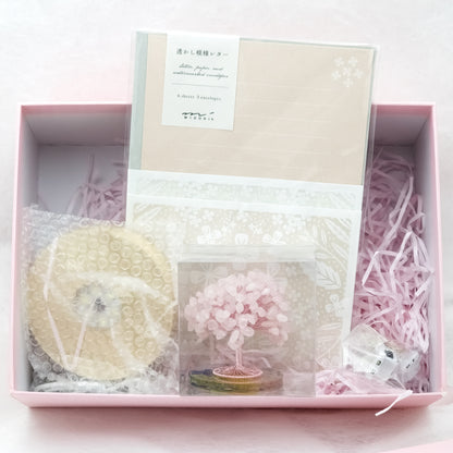 Rose Quartz Lucky Love Crystal Tree L @ Lucky Love Series