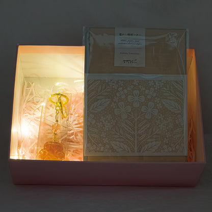 Watermelon Red Crystal Cat's Claw Key-chain @ Love Paradise Series