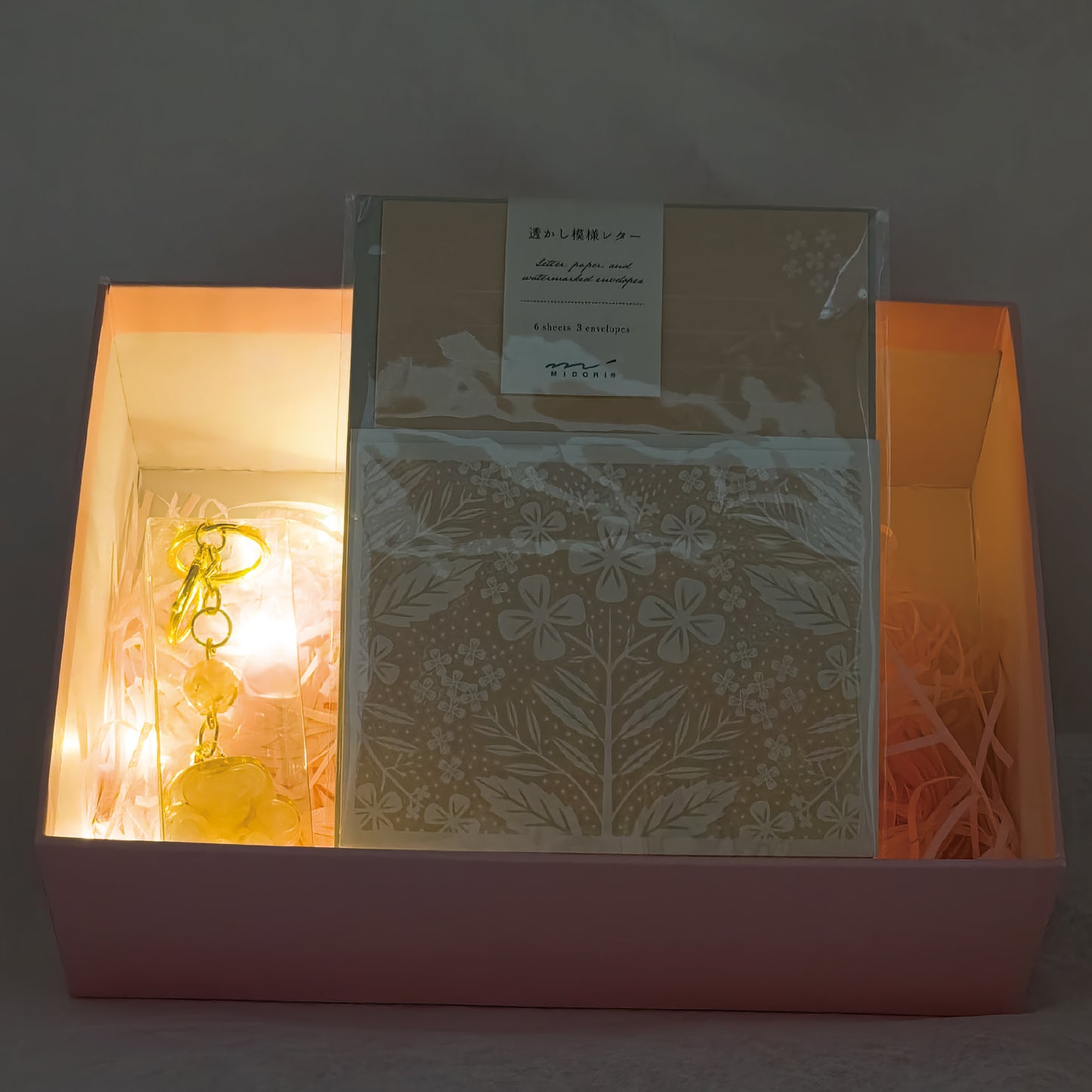 Rose Quartz Lucky Crystal Cat's Claw Key-chain B @ Love Paradise Series