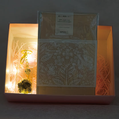 Black Rutilated Quartz Cat's Claw Key-chain @ Love Paradise Series