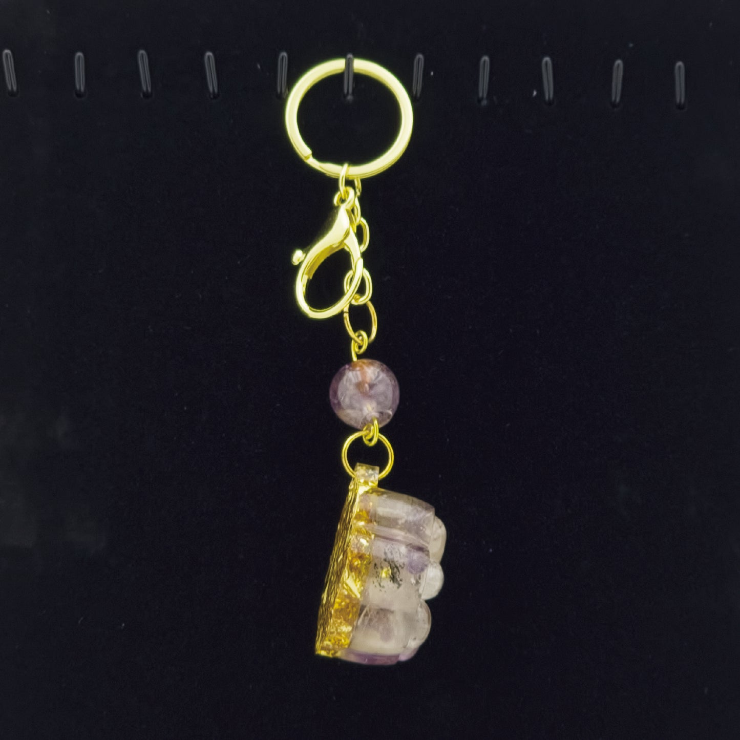 Super Seven Lucky Crystal Cat's Claw Key-chain @ Love Paradise Series