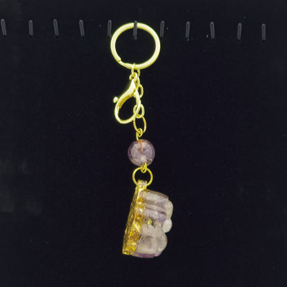 Super Seven Lucky Crystal Cat's Claw Key-chain @ Love Paradise Series