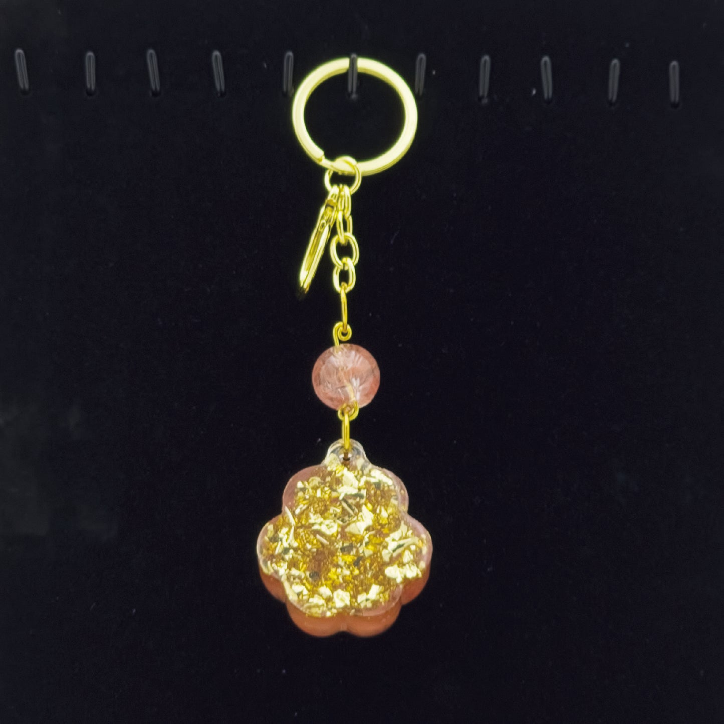 Watermelon Red Crystal Cat's Claw Key-chain @ Love Paradise Series