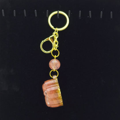 Watermelon Red Crystal Cat's Claw Key-chain @ Love Paradise Series