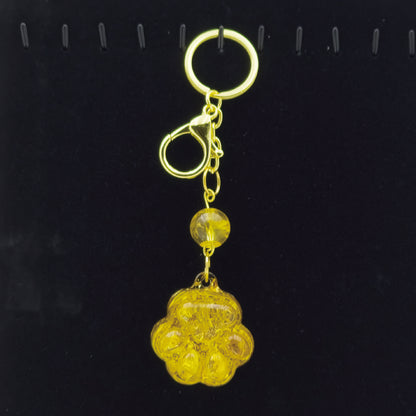 Citrine Lucky Crystal Cat's Claw Key-chain @ Love Paradise Series