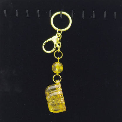 Citrine Lucky Crystal Cat's Claw Key-chain @ Love Paradise Series