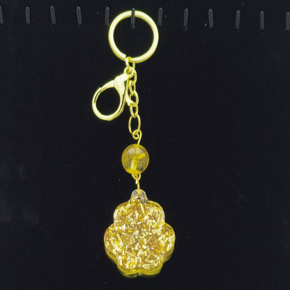 Citrine Lucky Crystal Cat's Claw Key-chain @ Love Paradise Series