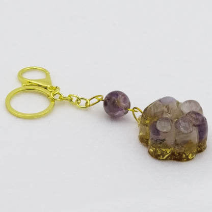 Super Seven Lucky Crystal Cat's Claw Key-chain @ Love Paradise Series