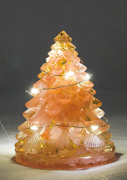 Watermelon Red Crystal Christmas Crystal Tree @ First Love Series