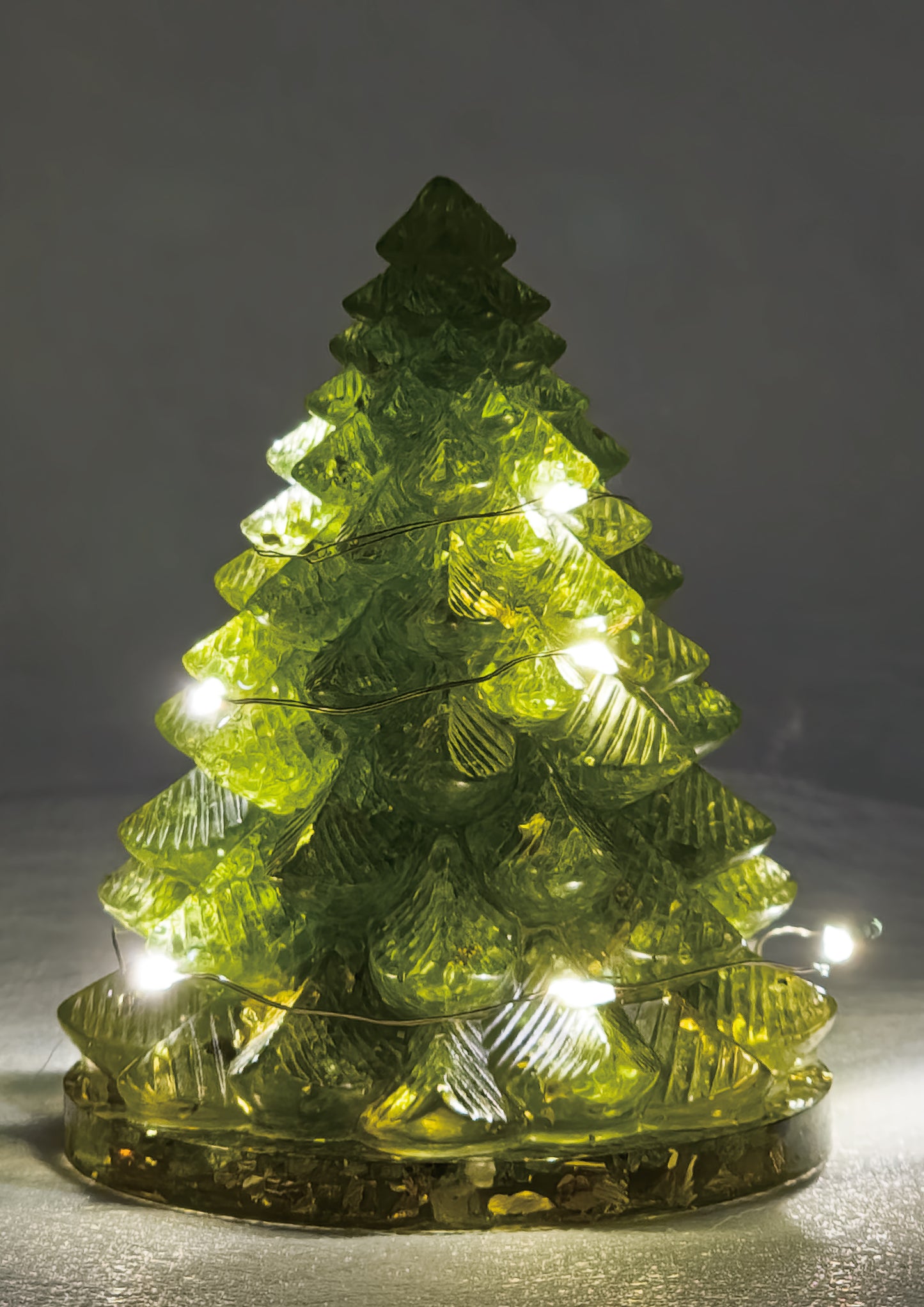 Olivine  Christmas Crystal Tree @  First Love Series