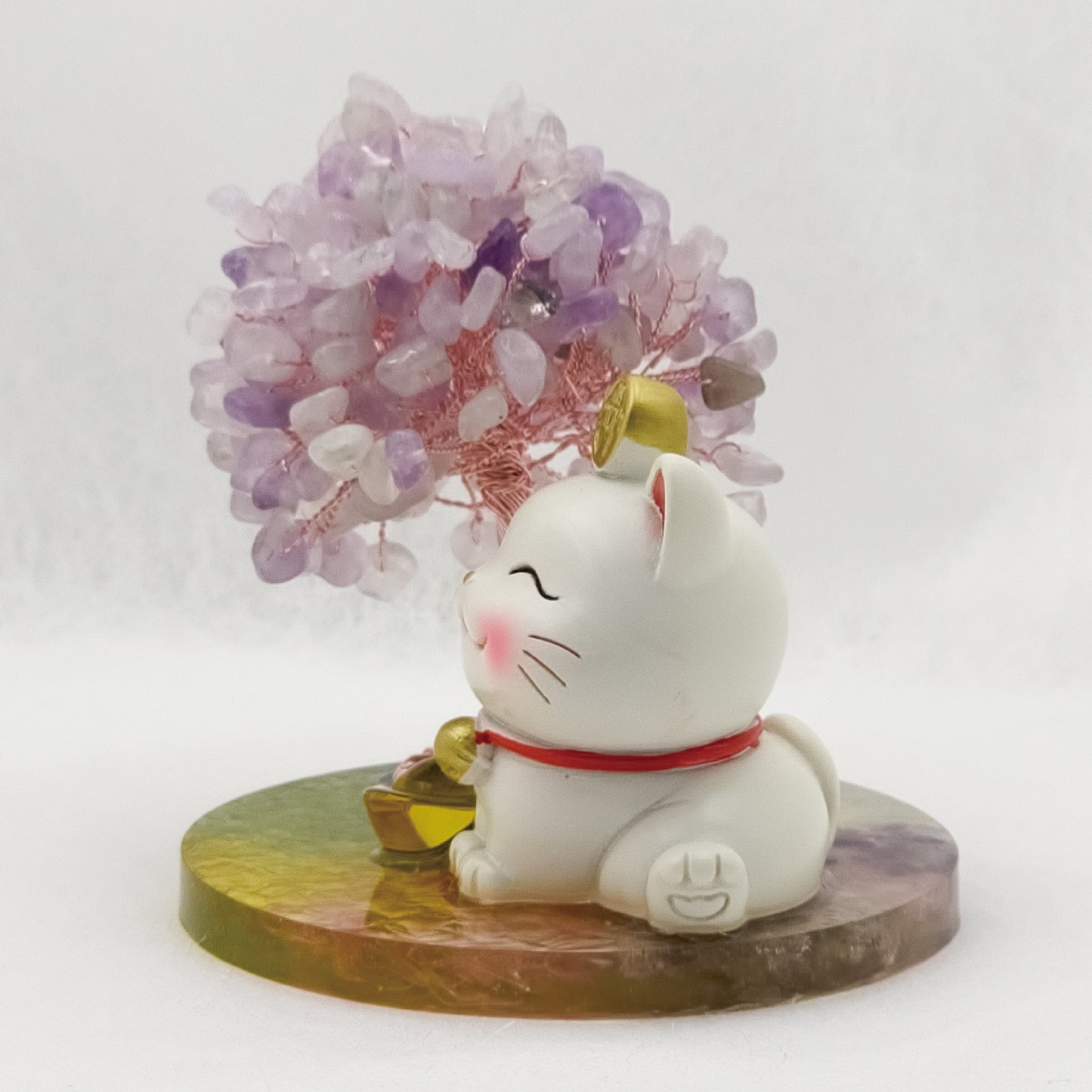 Lavender Amethyst Lucky Love Crystal Tree @ Lucky Love Series