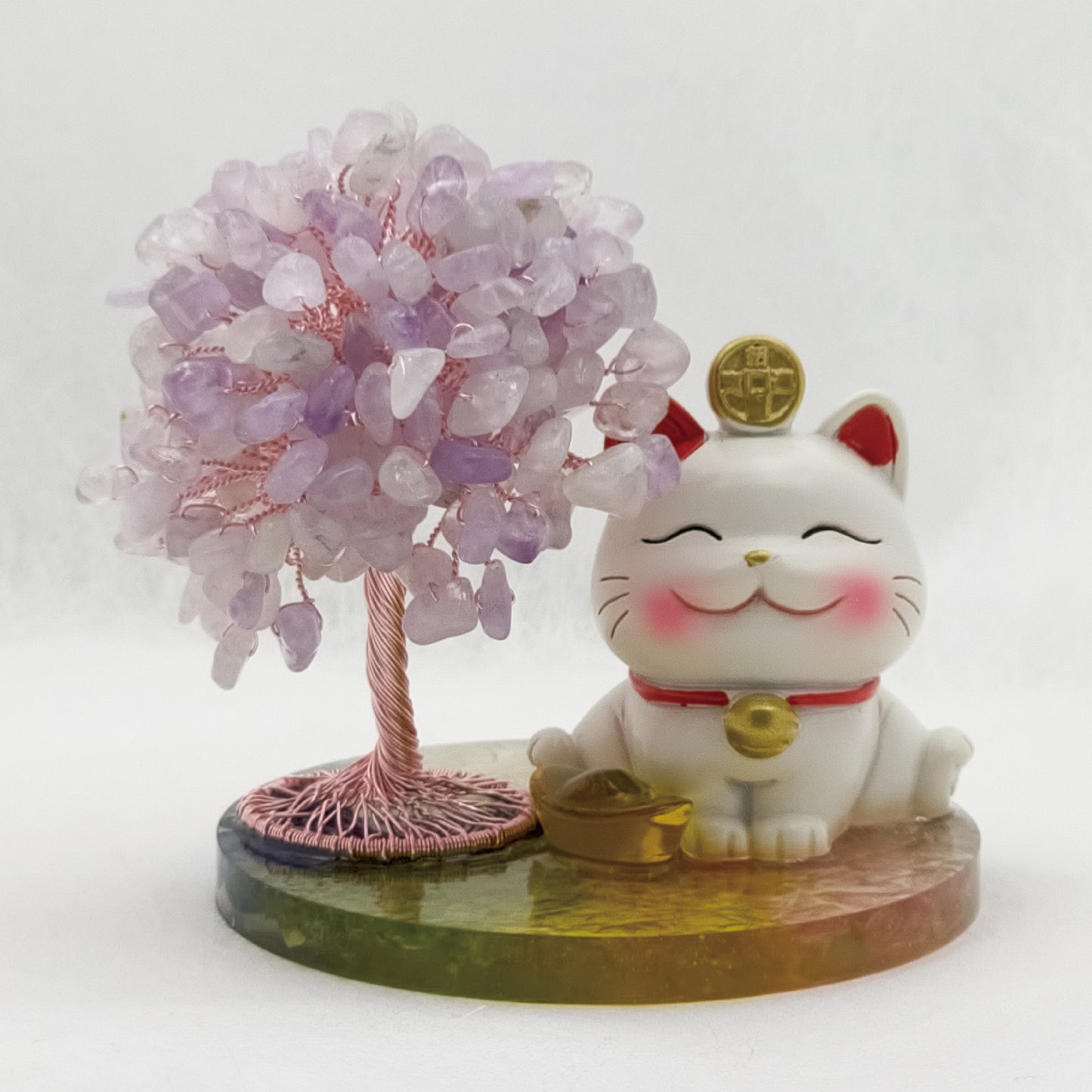 Lavender Amethyst Lucky Love Crystal Tree @ Lucky Love Series