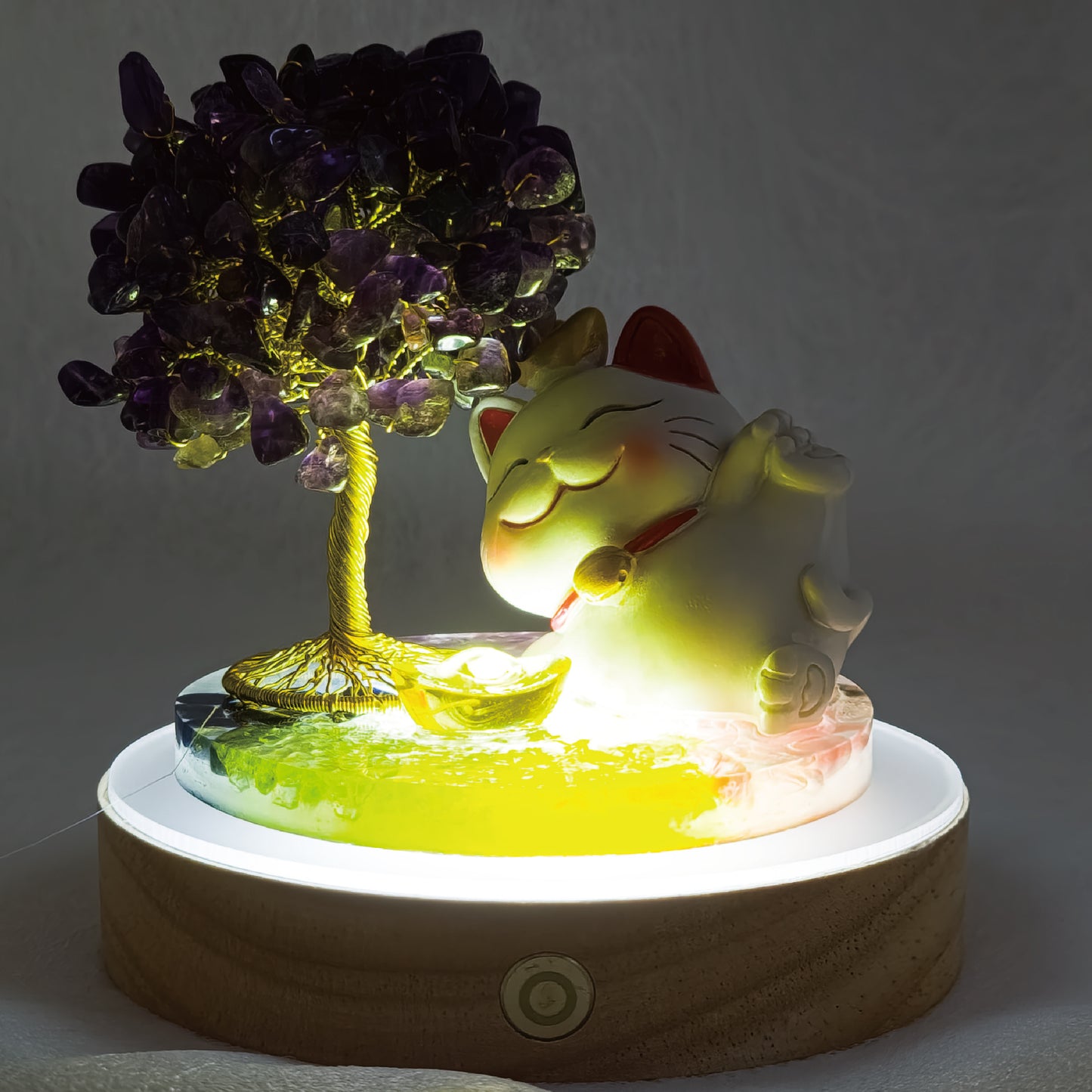 Amethyst Lucky Love Crystal Tree @ Lucky Love Series